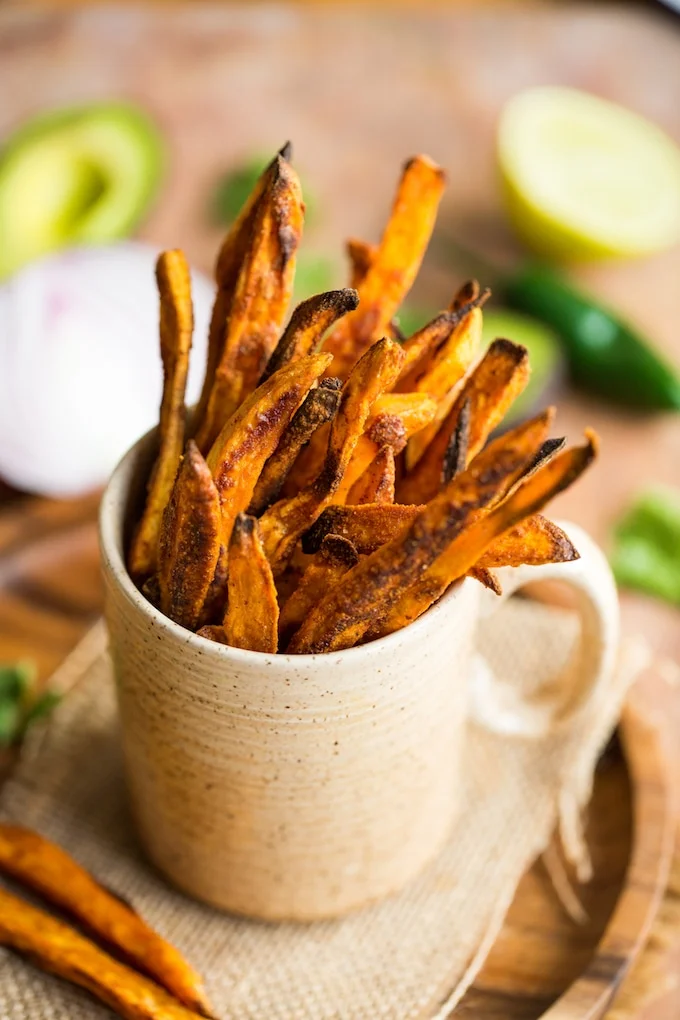 baked sweet potato fries 3