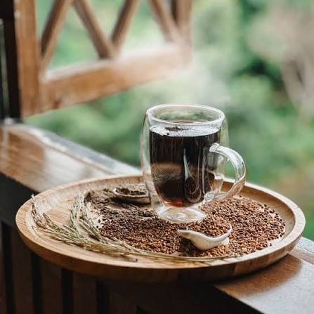 Roasted rice coffee
